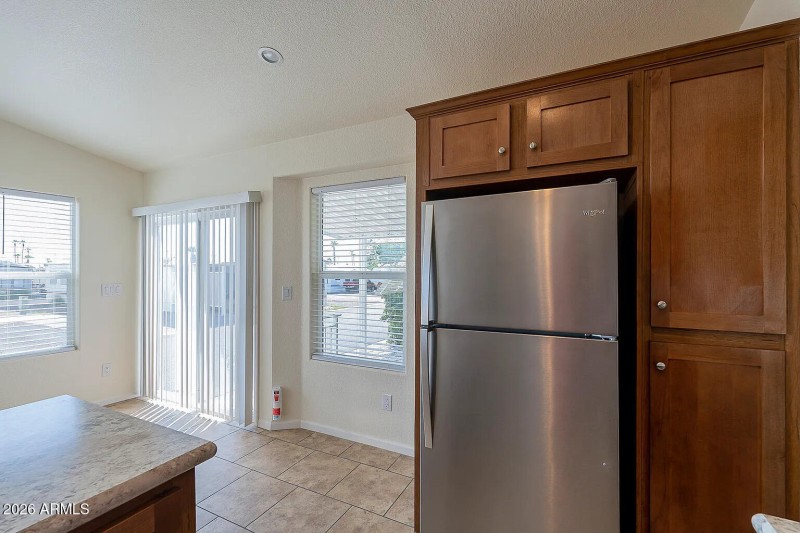 Kitchen Open to Living Room