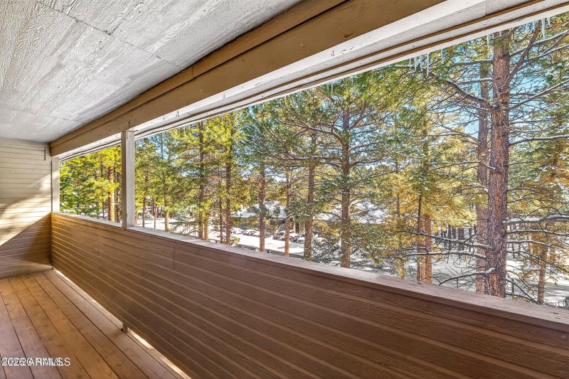 Private Covered Deck