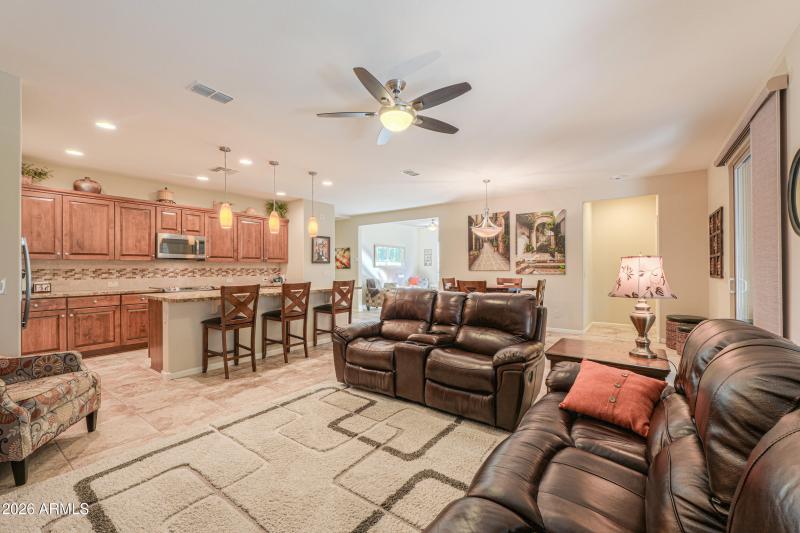 Upgraded lighting & fans