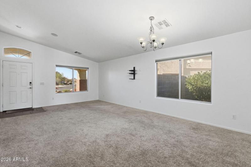 FRONT ENTRY LIVING AREA!!!