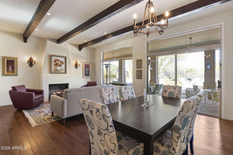 Living Room and Dining Area