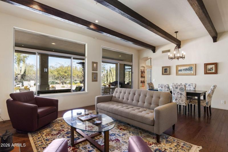 Living Room and Dining Area