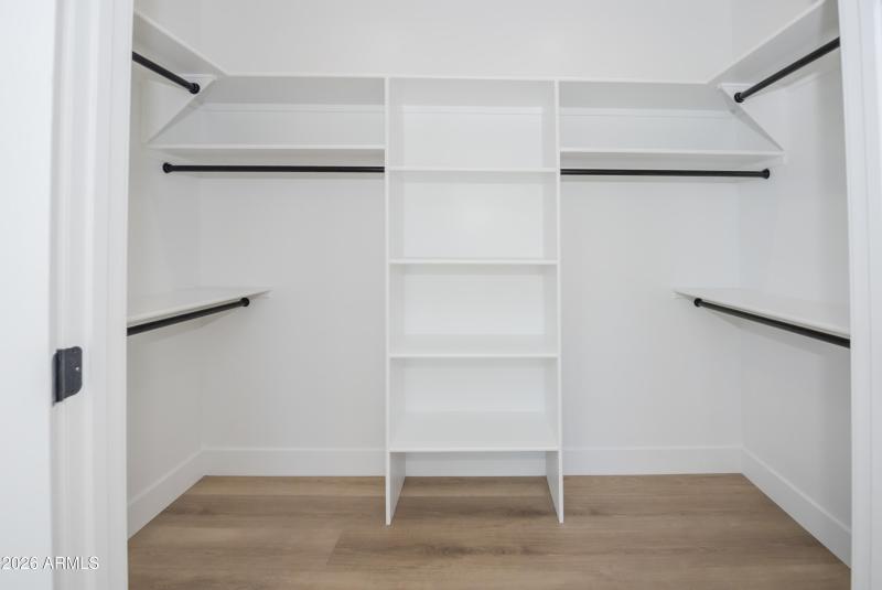 Downstairs Bedroom Closet