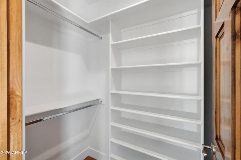 2nd Master walk in Closet