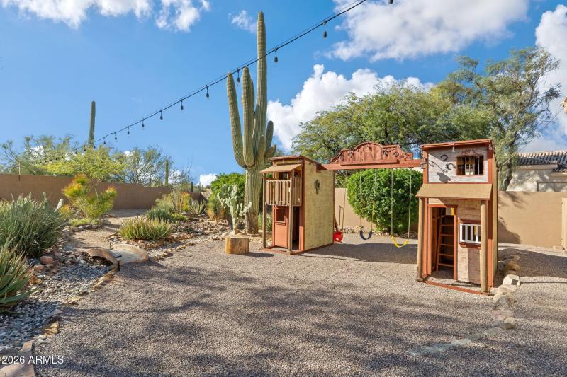 Children's western playground