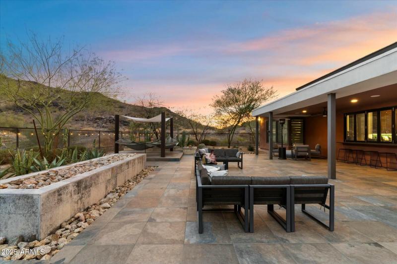 backyard water feature