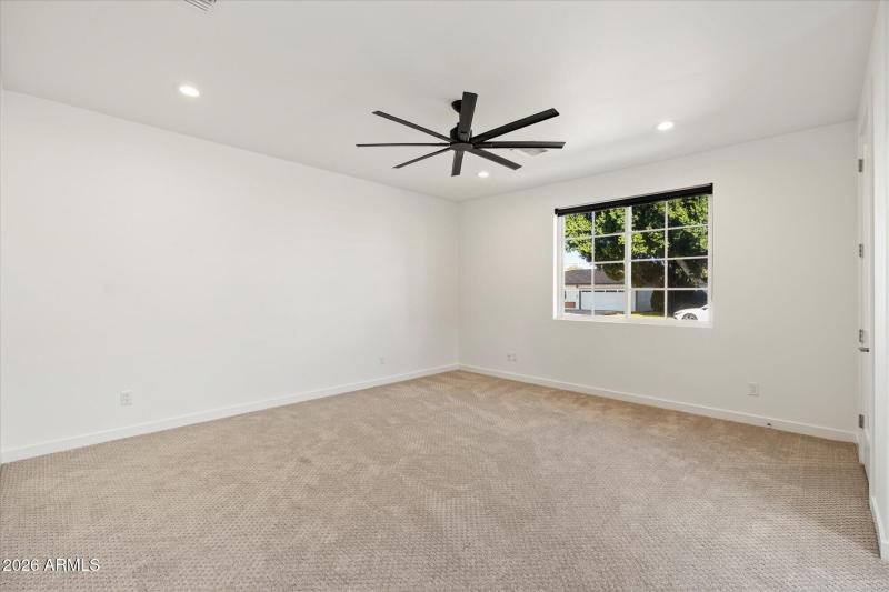 Flex Bedroom with outdoor entry