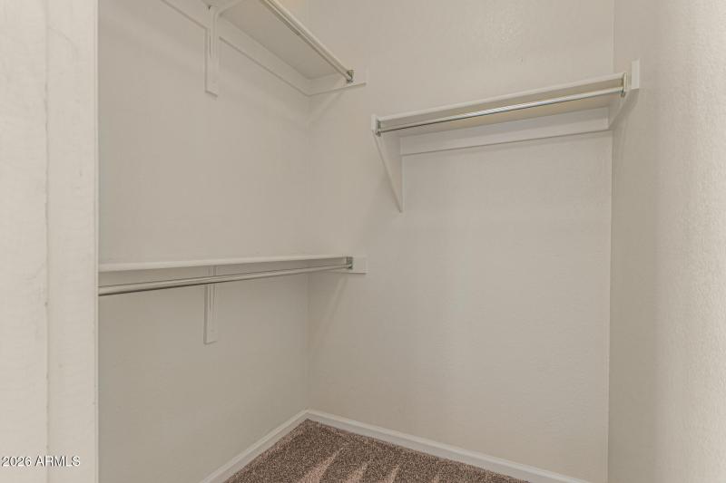 Walk-in closet bedroom 3