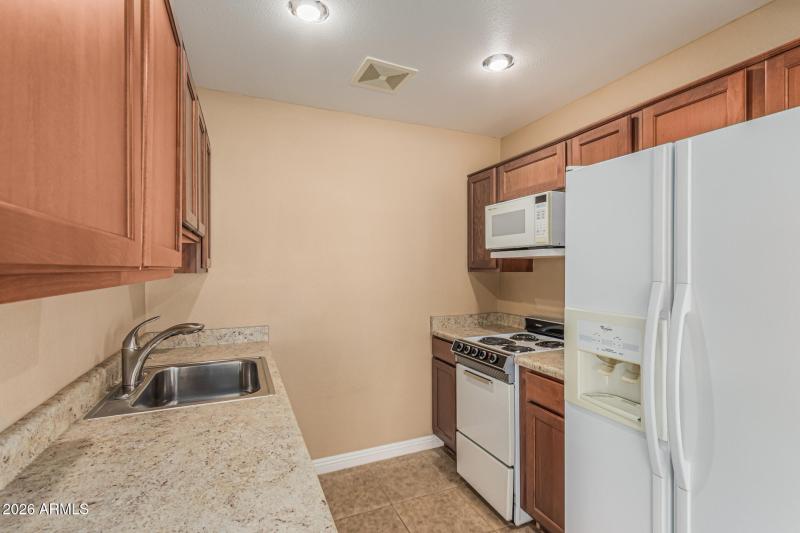 Kitchenette in casita