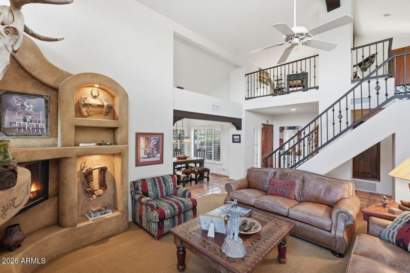 Living space & formal dining