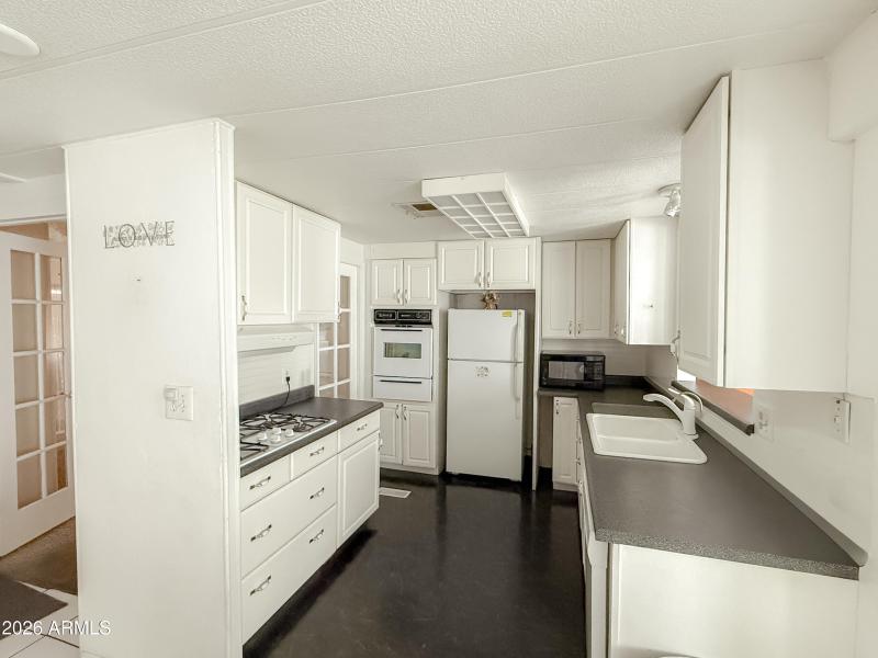 Bright white kitchen