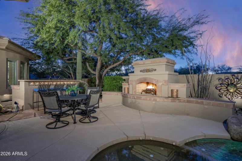 Outdoor Fireplace
