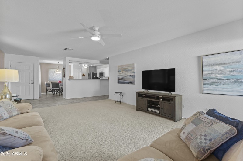 View opposite the front door.