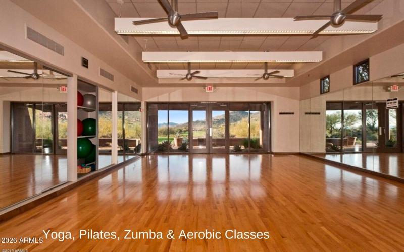 Yoga, Pilates, Zumba & Aerobic Classes
