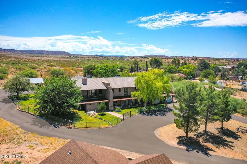 Aerial of Main House