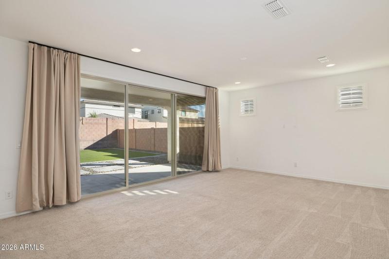 15 Ft Patio Door in Family Room