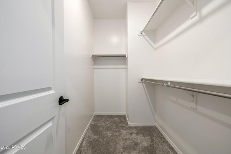 Master has 2 Walk-in closets