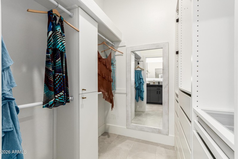 Primary Walk in Closet