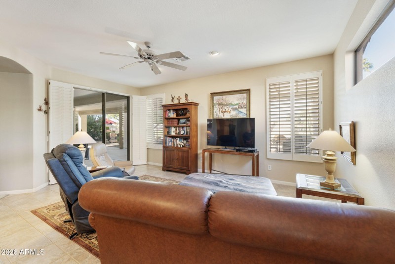Family Room off kitchen