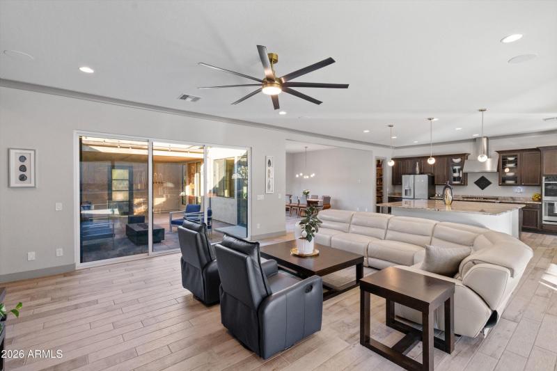 14-Family Room to Kitchen