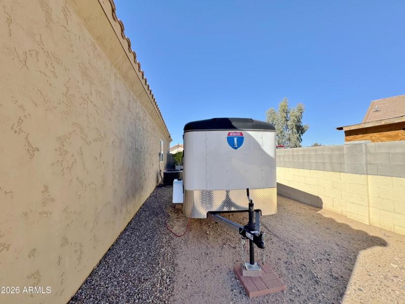 RV parking on other side