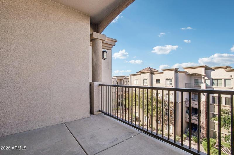 North Facing Balcony