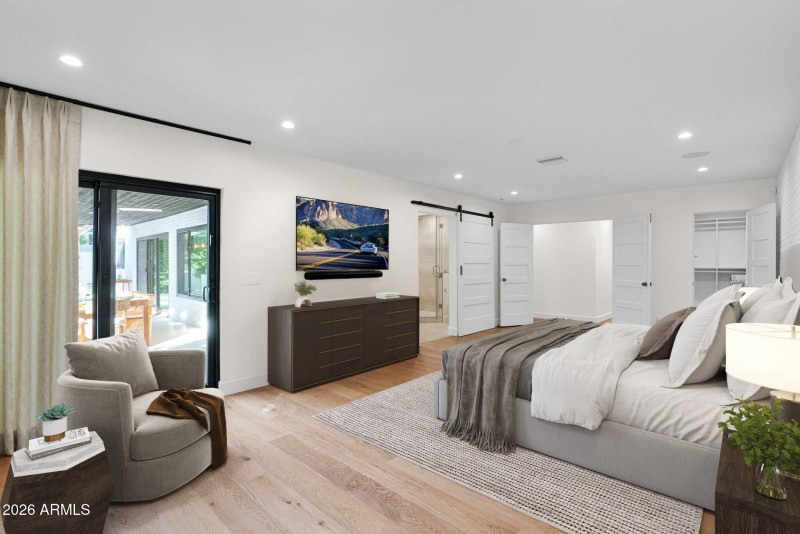 Primary Suite Staged