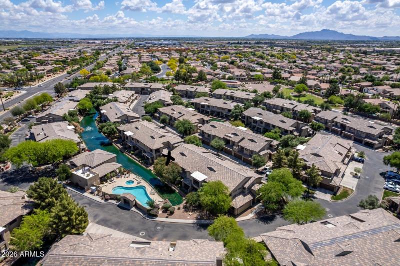 Aerial community view