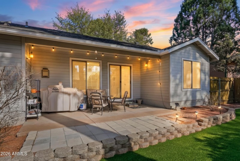 AI Back Porch Twilight