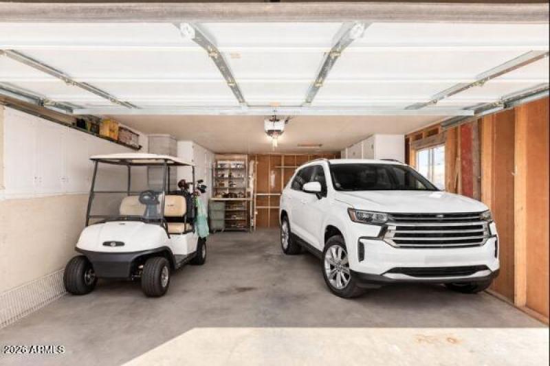 Virtually Staged garage.