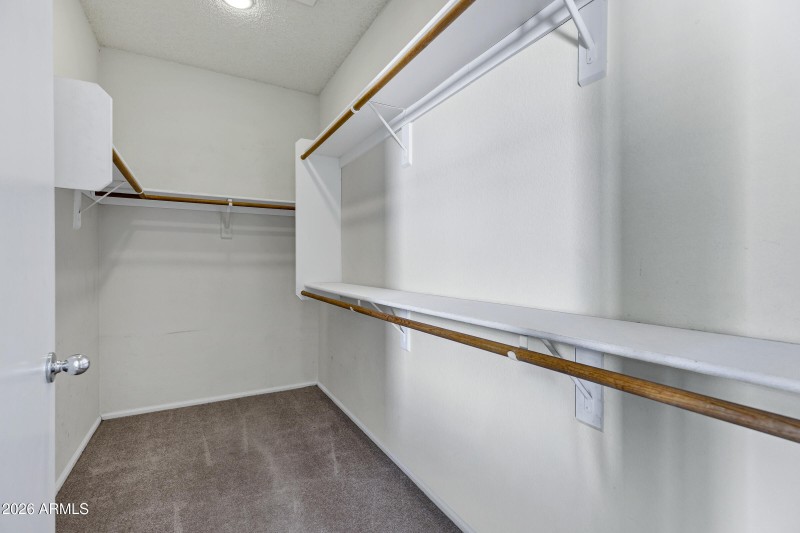 Large Walk-In Closet in Primary