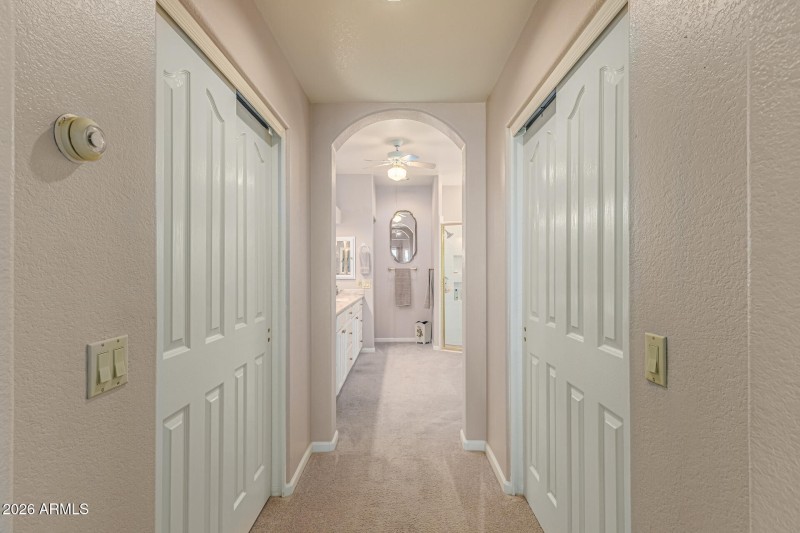 Double Walk-In Closets