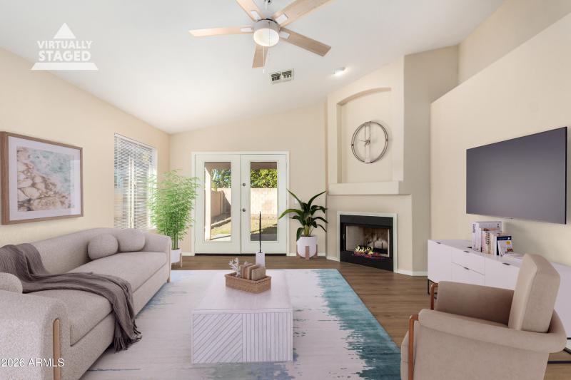 Virtual Staging living room