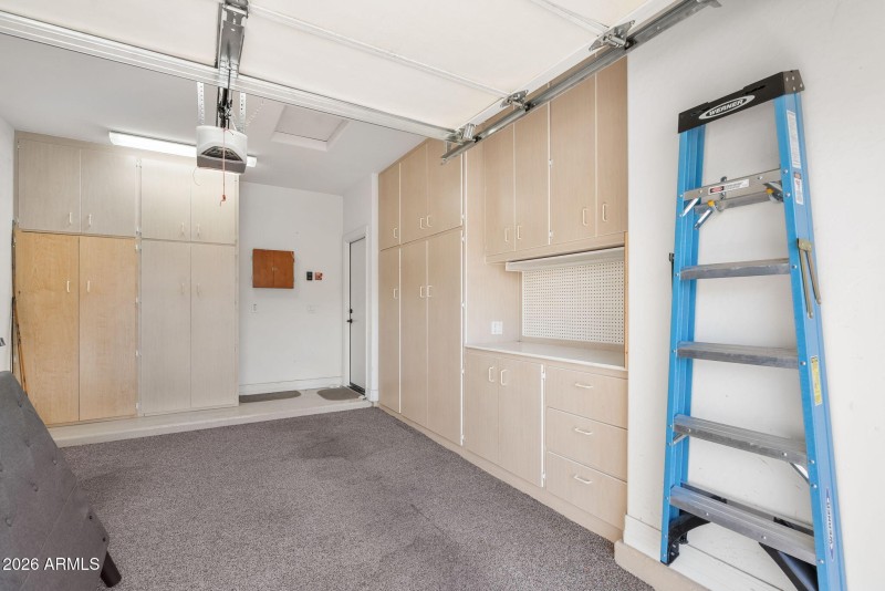 3rd car garage stall