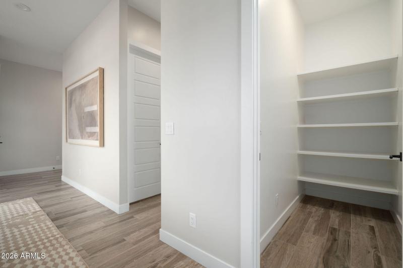 Storage off the dining