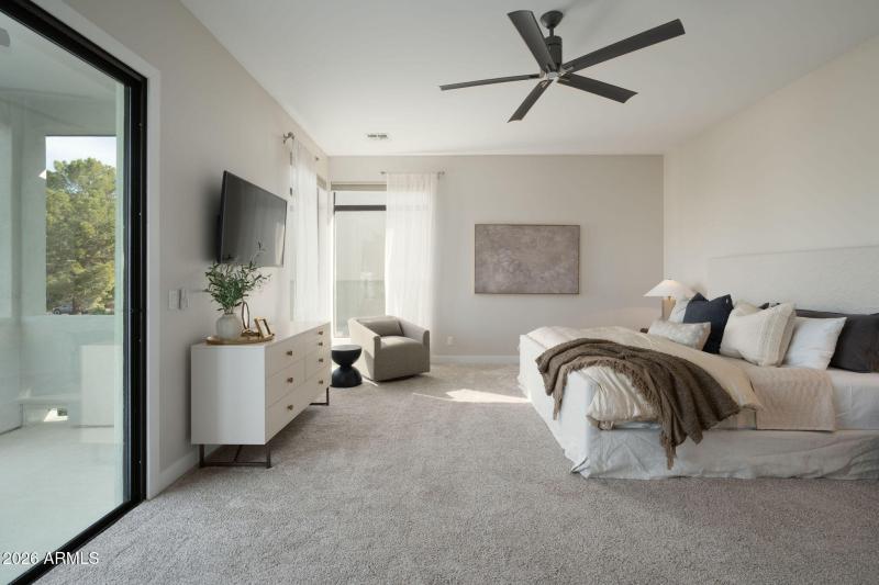 Owner's suite is upstairs