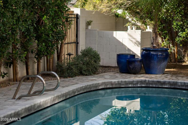 Charming backyard space