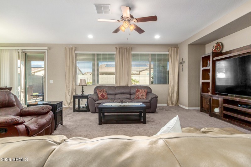 Lots of natural light