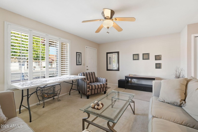 Front living room from couch view