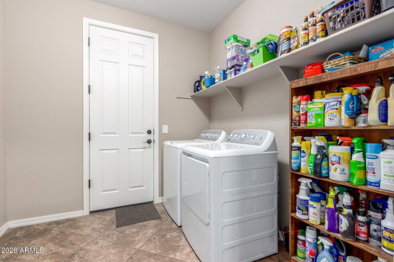 Utility Room Extra Storage