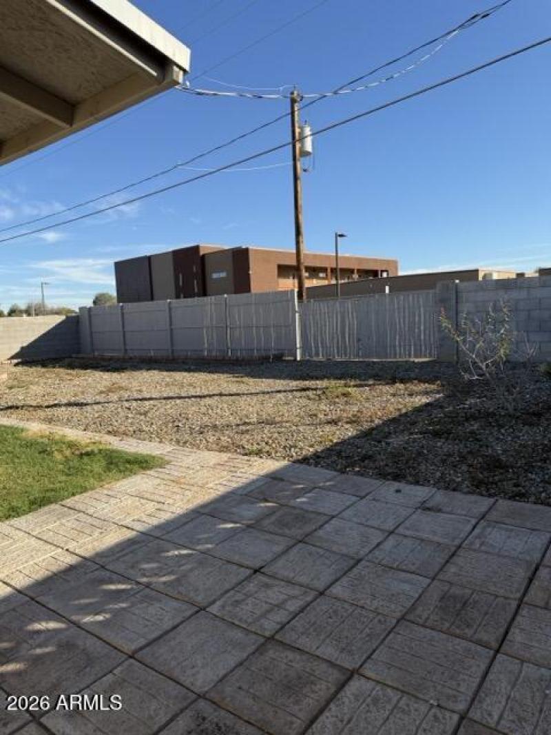 Updated Back Wood Fencing