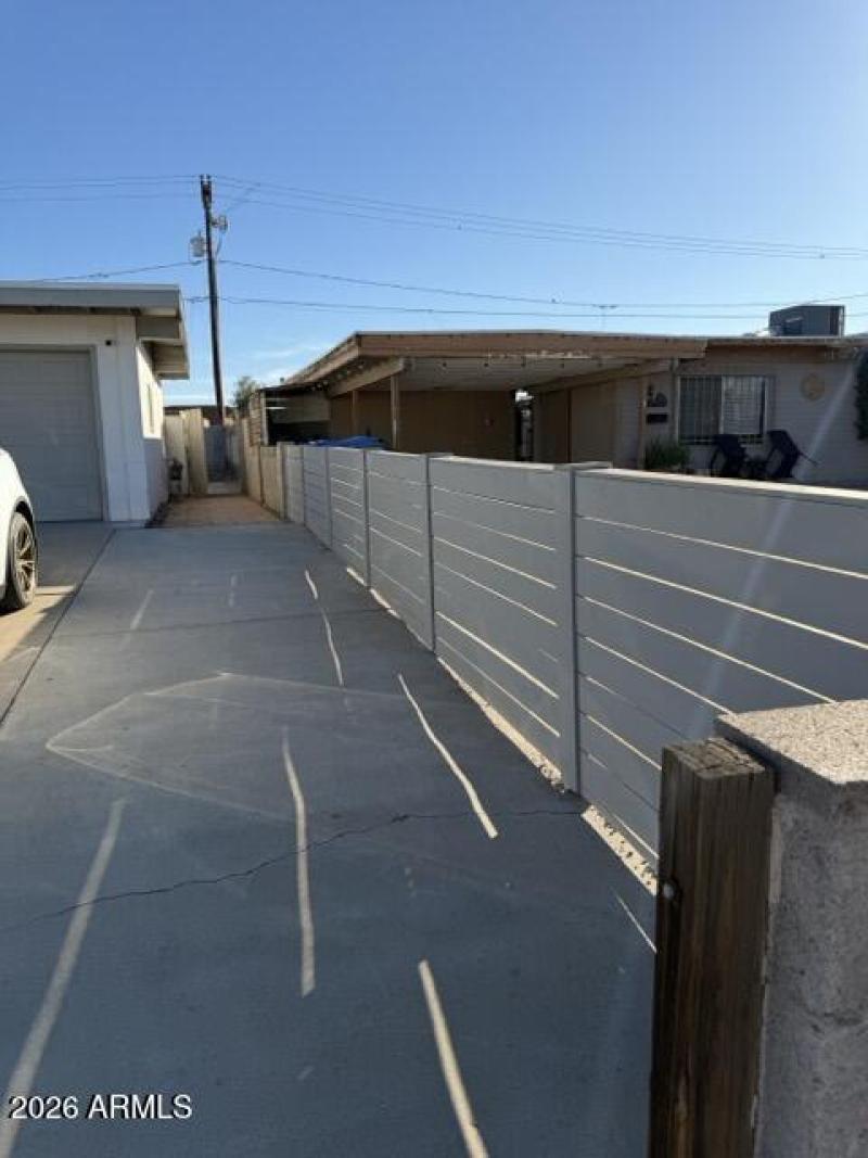 Updated Front Wood Fencing