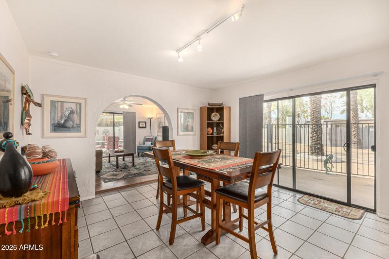 Let's check out the poolside patio...