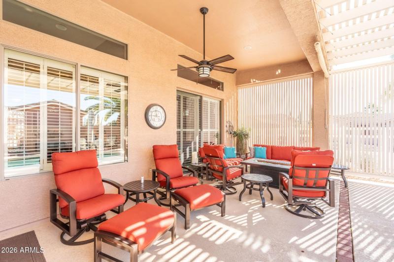 Large Backyard Covered Patio