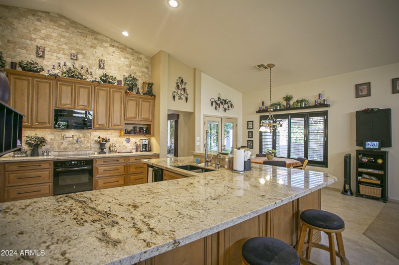 Another view of Kitchen and Dining Area