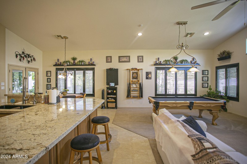 Kitchen and Family Room