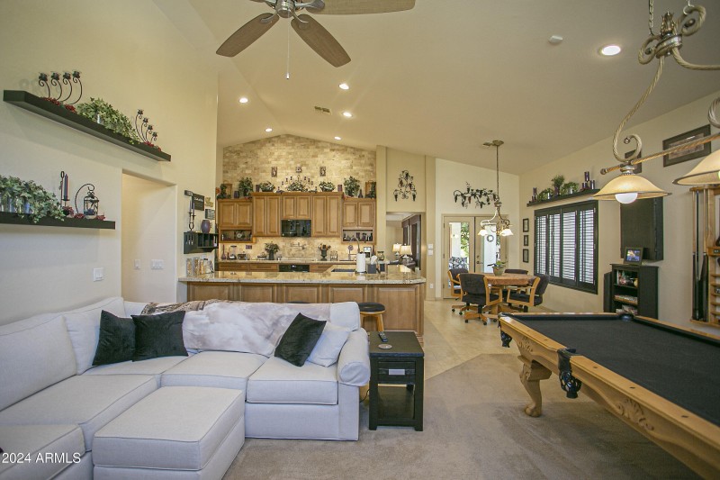 Family Room to Kitchen