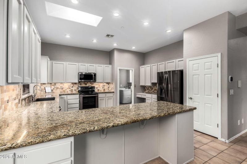 Lots of storage in this kitchen