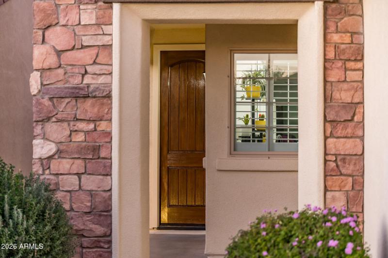 Refinished Front Door