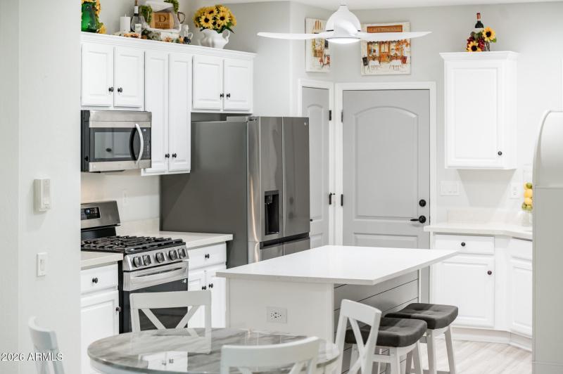 Professionally Painted Cabinets